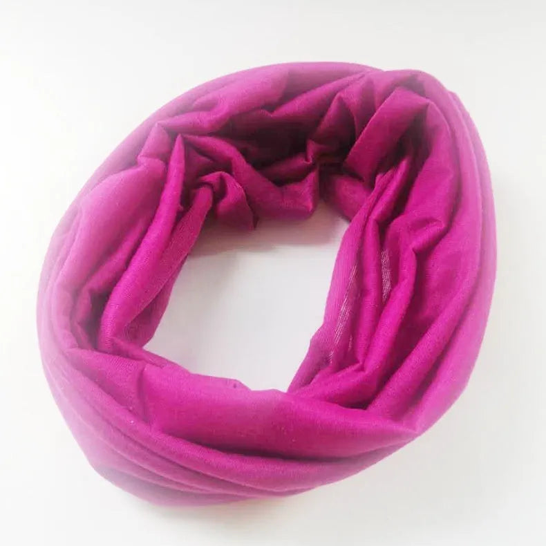Seamless polyester magic headscarf for outdoor sports in multiple colour options