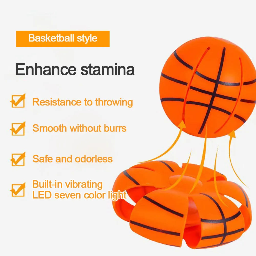 Glow plastic dog training ball that transforms to flying disc with suction activation