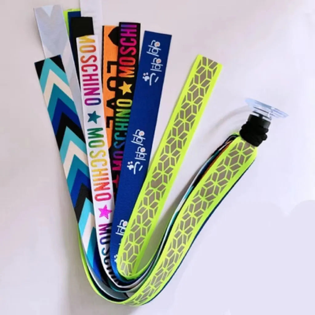 Children's helmet decorative streamer accessory in multiple colour choices for roller skating and biking