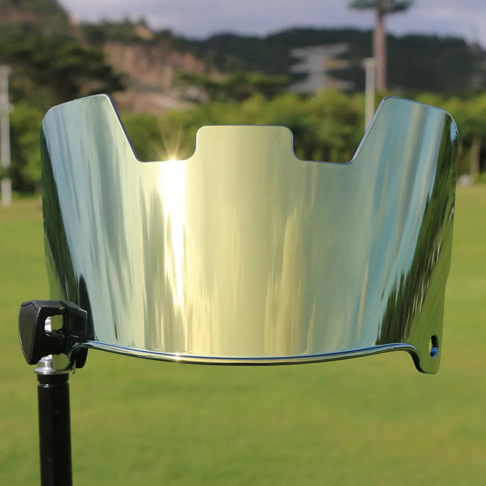 Rugby helmet goggles for American style helmets with multicolour options and tool-free installation