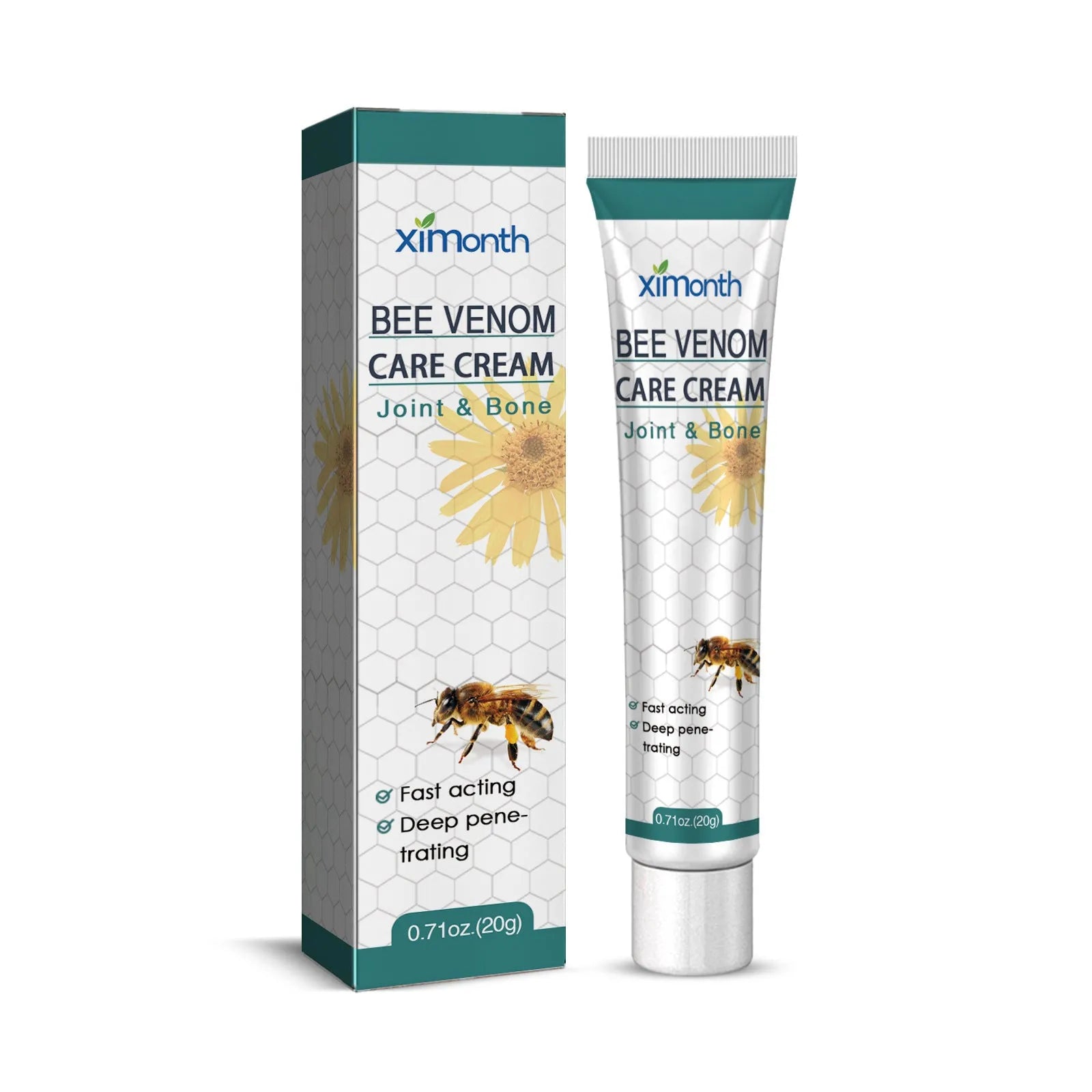 20g tube of joint pain massage cream for topical application on universal skin types