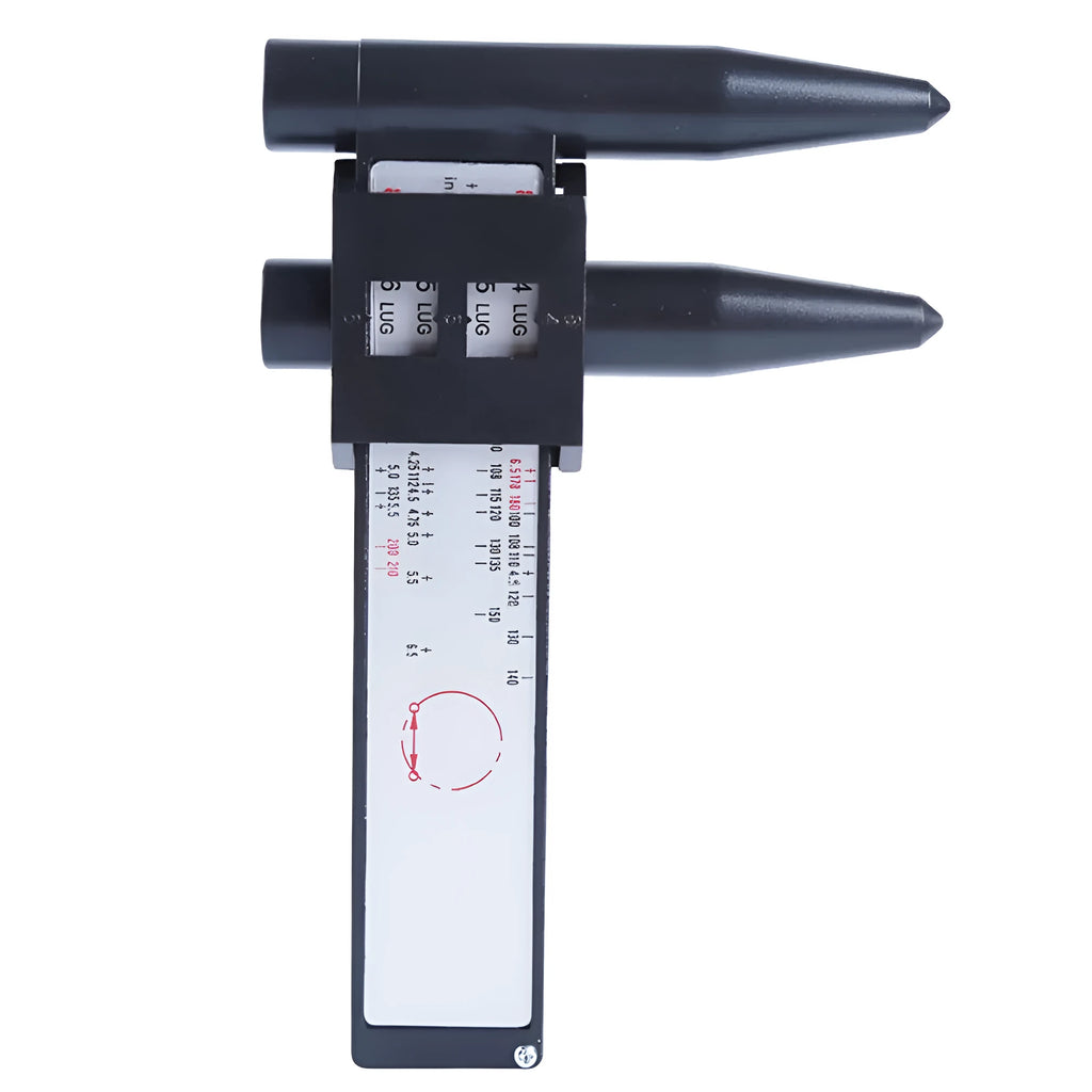 Electronic digital hole distance measuring tool caliper with digital display for automotive workshop use