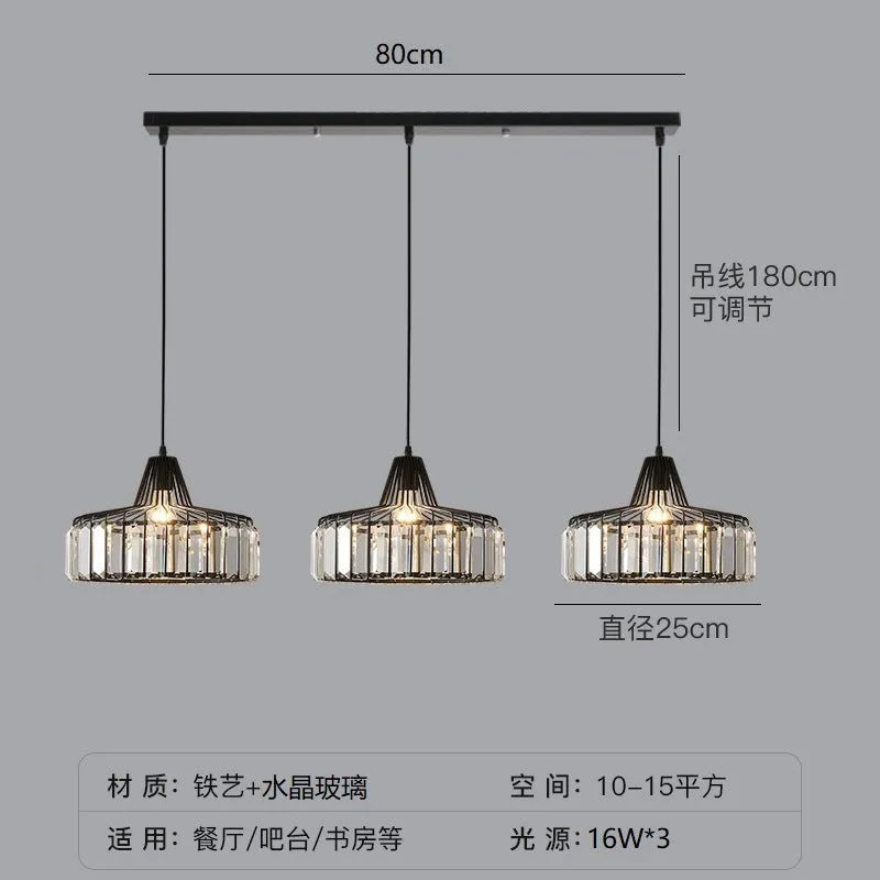 Modern light luxury crystal sun lamp ceiling light in gold or black finish with LED source
