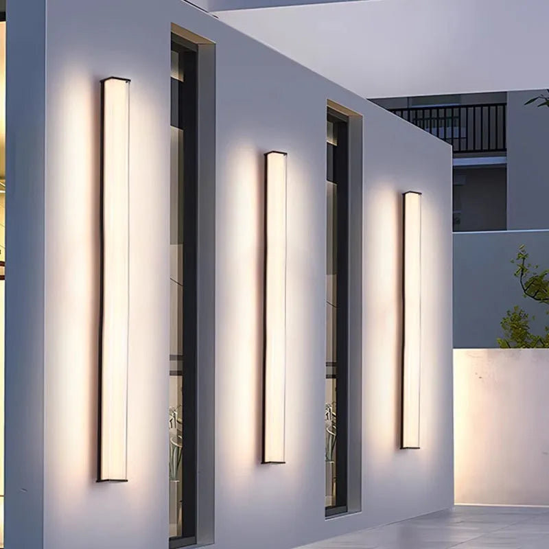 Modern simple outdoor wall lamp for villa hotel courtyard entrance lighting
