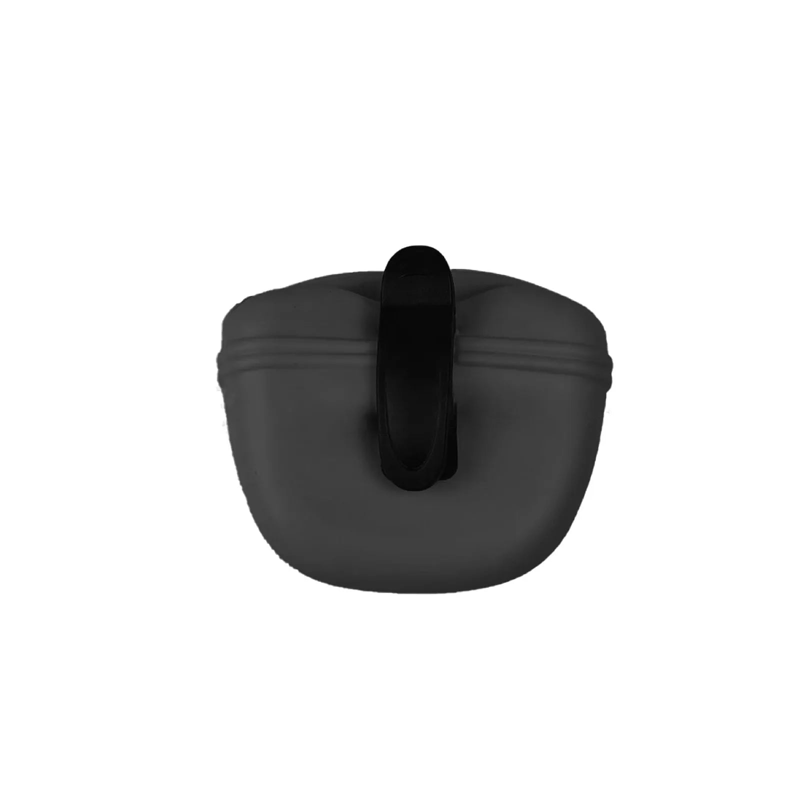 Silicone dog training treat waist bag with clip and magnetic closure in multiple colours