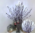 LED decorative tree light with branch design and multiple colour options in vase base