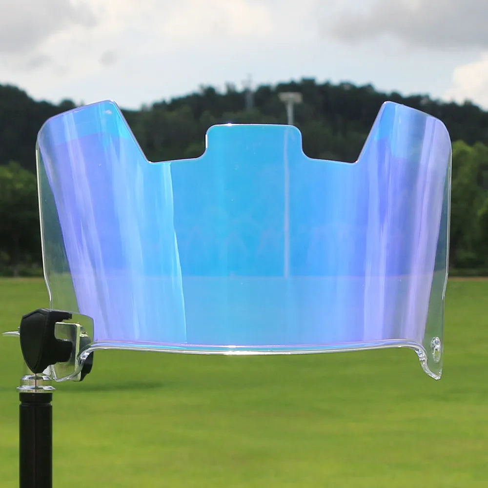 Rugby helmet goggles for American style helmets with multicolour options and tool-free installation