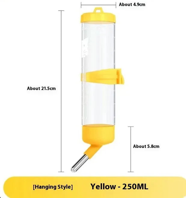 Plastic ball kettle pet water feeder with leak-proof design in multiple colour options
