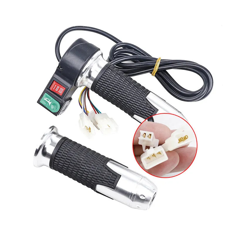 Three-wheel electric car modification accelerator transfer handle with three-speed control and multiple colour options