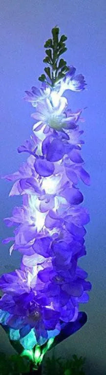 Solar lily festive lantern outdoor decorative light in flower shape