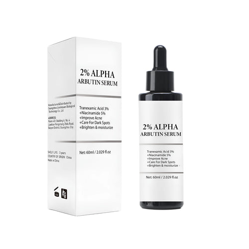 60ml Alpha-Arbutin Care Solution bottle for facial moisturising and skin softening