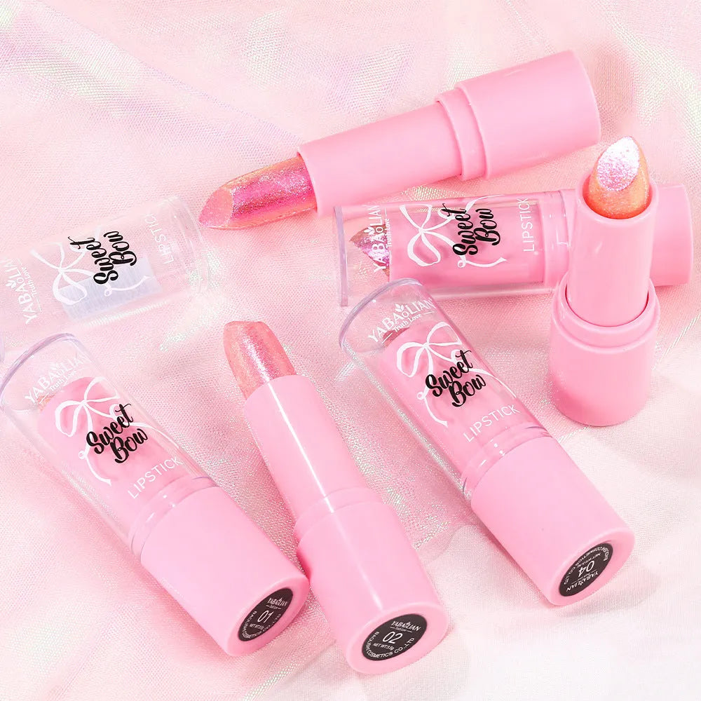 Sweetheart Bow Diamond Lipstick in Starlight Diamond series with six colour options