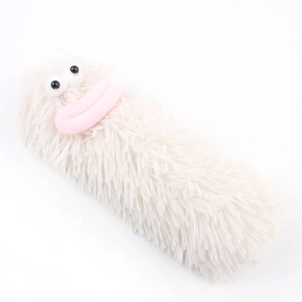 Soft plush interactive cat toy pillow with crinkle sound and natural catnip filling in assorted colours