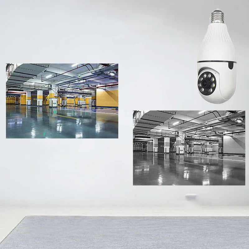 Minions-themed wireless IP security camera with wide-angle lens for HD monitoring