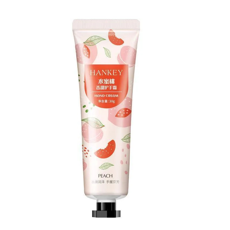 30g fruit-scented hand cream tube for dry skin moisturising with natural scent options