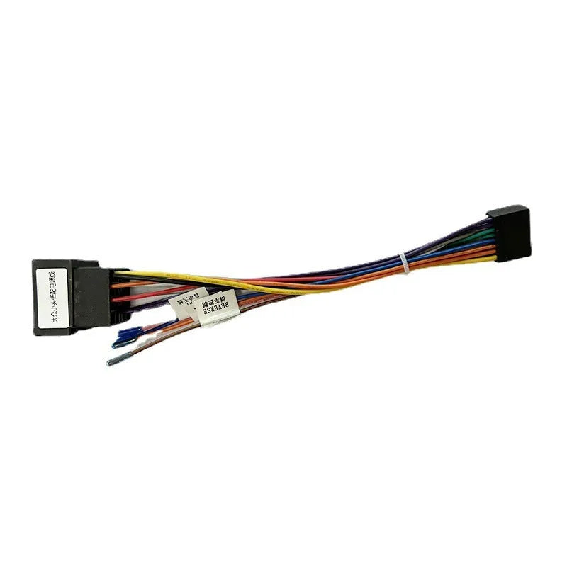 Car wiring harness power cable small head low power cord with 16-pin connector and 200mm length
