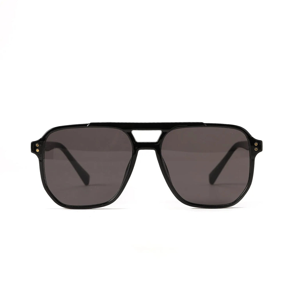 Square double beam full frame sunglasses for women with UV400 protection in various colour options.