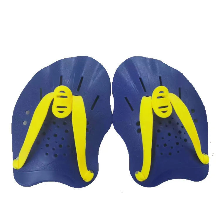 Swimming training web paddles for freestyle stroke technique in multiple colours with S, M, L size options