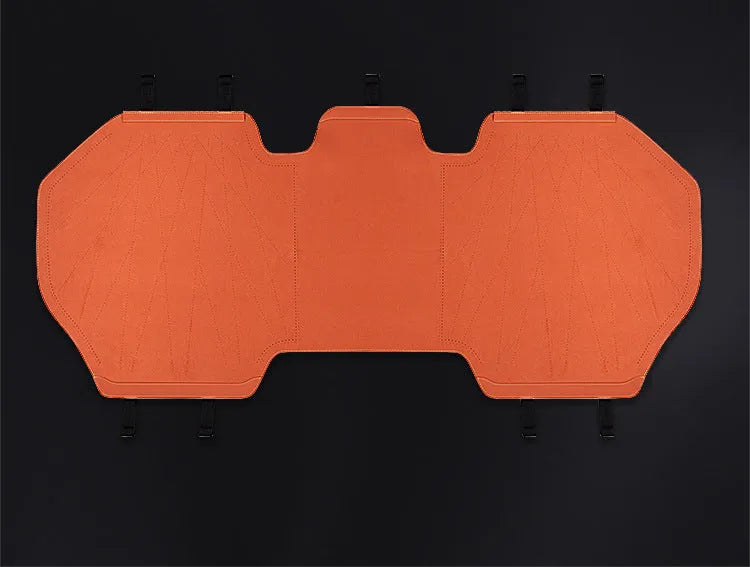 Ultra-thin tailored leather car seat cushion cover with gradient hole drilling in multiple colour options