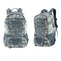 Oxford cloth mountaineering backpack in camouflage pattern with air pillow belt system for outdoor sports