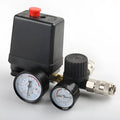 Air compressor pressure regulating valve switch with 12MM connector and 220V 380V rating label