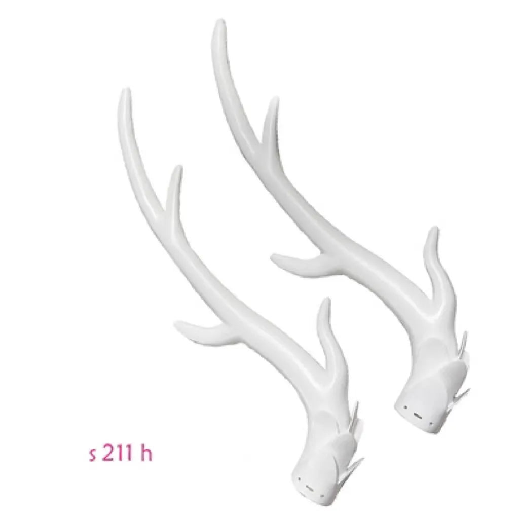 Resin dragon horn helmet decorations for motorcycle and scooter customisation in multiple colours