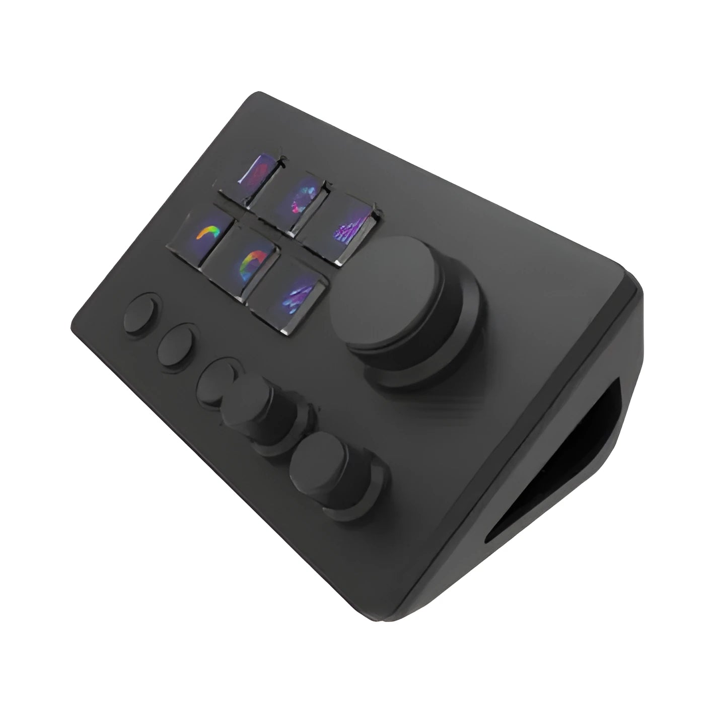 Universal N3 keyboard keypad with silicone gel keys in black or white, showing 2-metre cable and mounting bracket