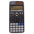 991EX scientific calculator in black, blue, or pink colour with solar panel