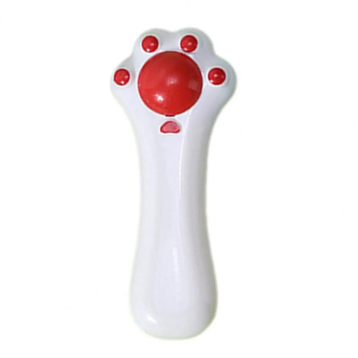 Dual-purpose cat massage comb and dental toy with cartoon design in ABS plastic measuring 13.5cm