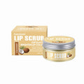 Amatoni lip scrub cream in 30g container with coconut, raspberry, vanilla, and watermelon flavour options