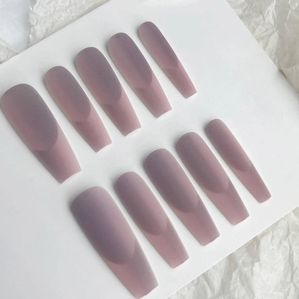 40PCS space French manicure nail stickers in retro Chinese style with ultra-thin seamless finish