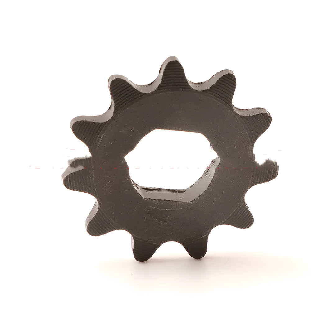 Cast iron motorcycle gear with 11 teeth for 25hT8F chain reduction systems