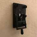 DZ1V1 retro decorative mechanical light switch plate in PLA plastic with single control