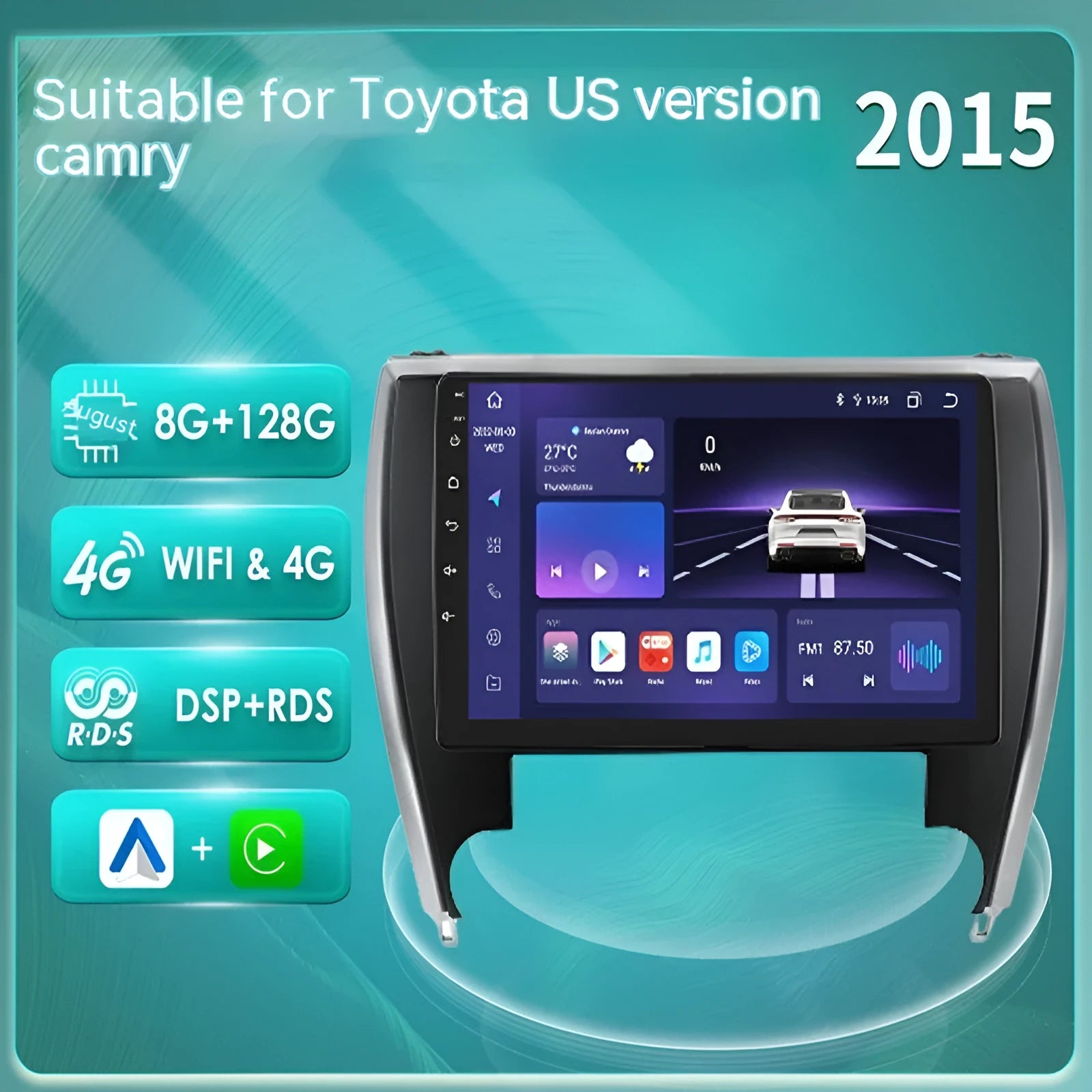 10-inch car navigator MP5 all-in-one unit for Toyota Camry dashboard installation