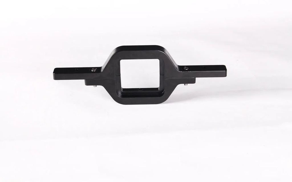 Black steel off-road vehicle bracket for trailer hook lamp holder mounting
