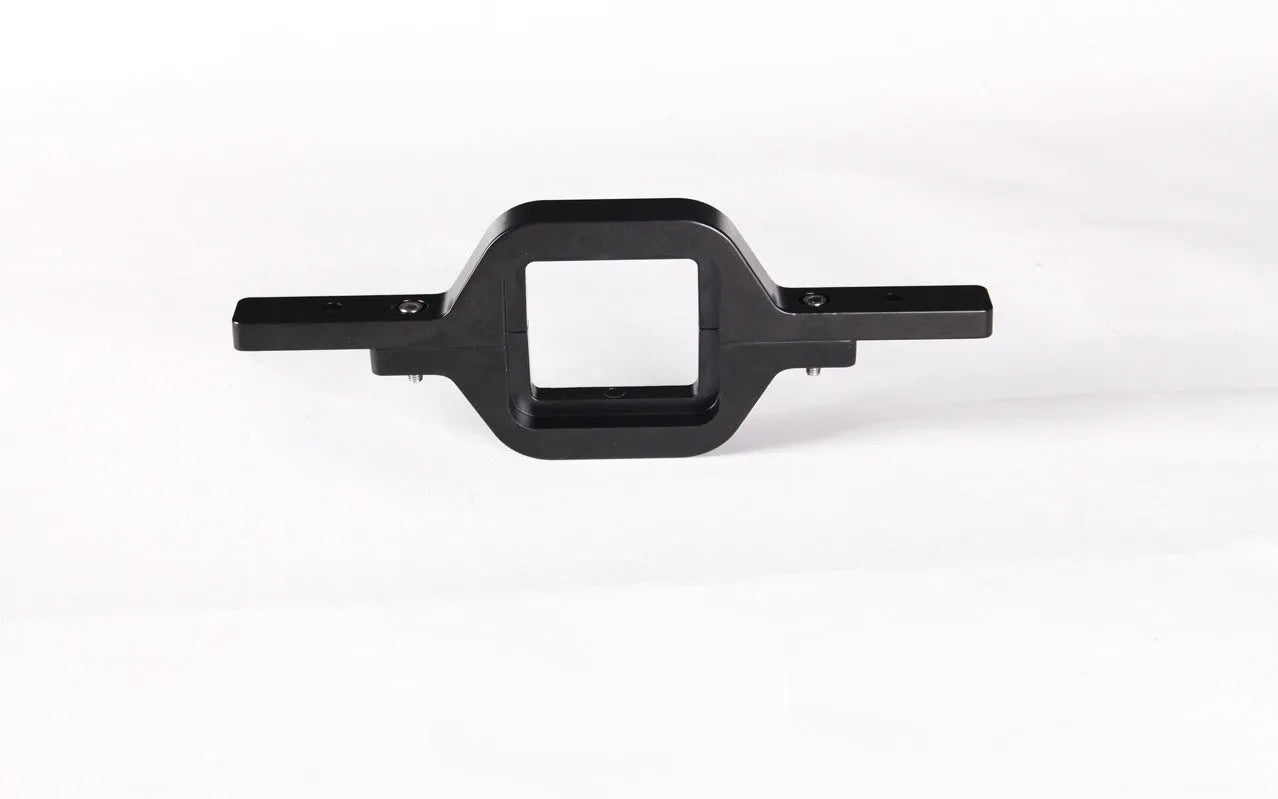 Black steel off-road vehicle bracket for trailer hook lamp holder mounting