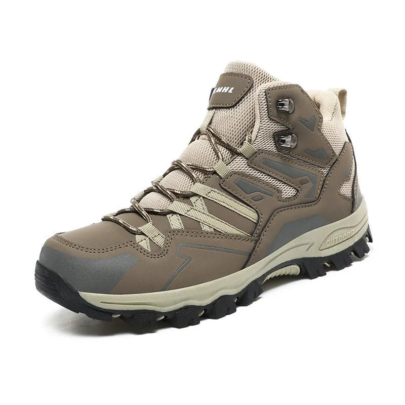 Low-top hiking sneakers in flannel with rubber sole, shown in multiple colours