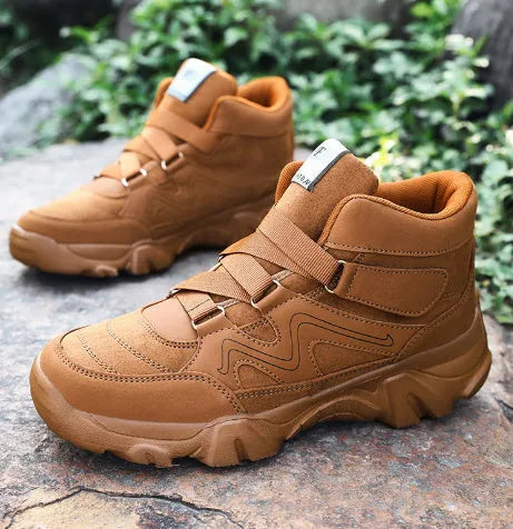 Men's classic casual trainer shoe available in black, blue, brown, and grey colour options.