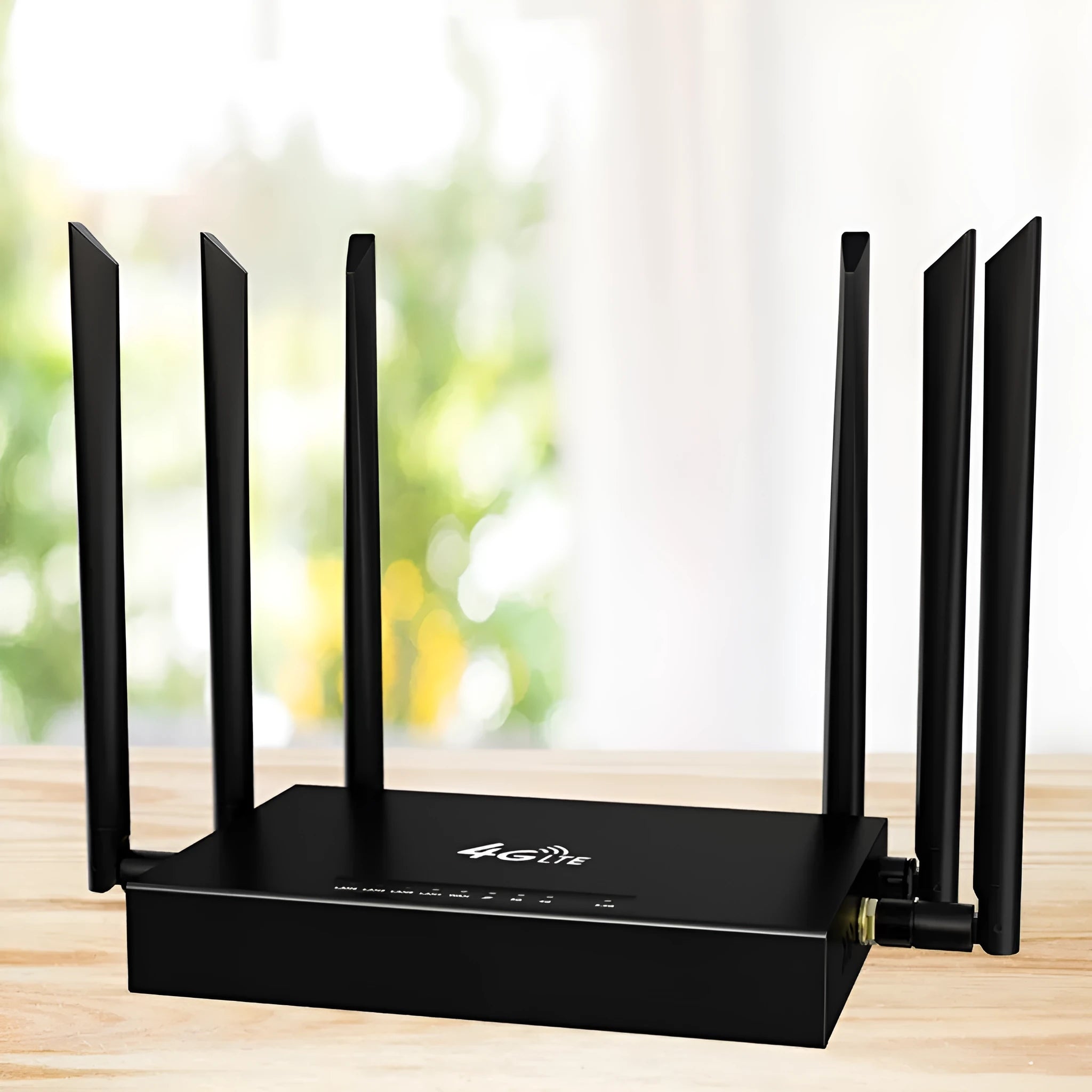 Industrial-grade iron box 4G 3G router showing compact design and connection ports.