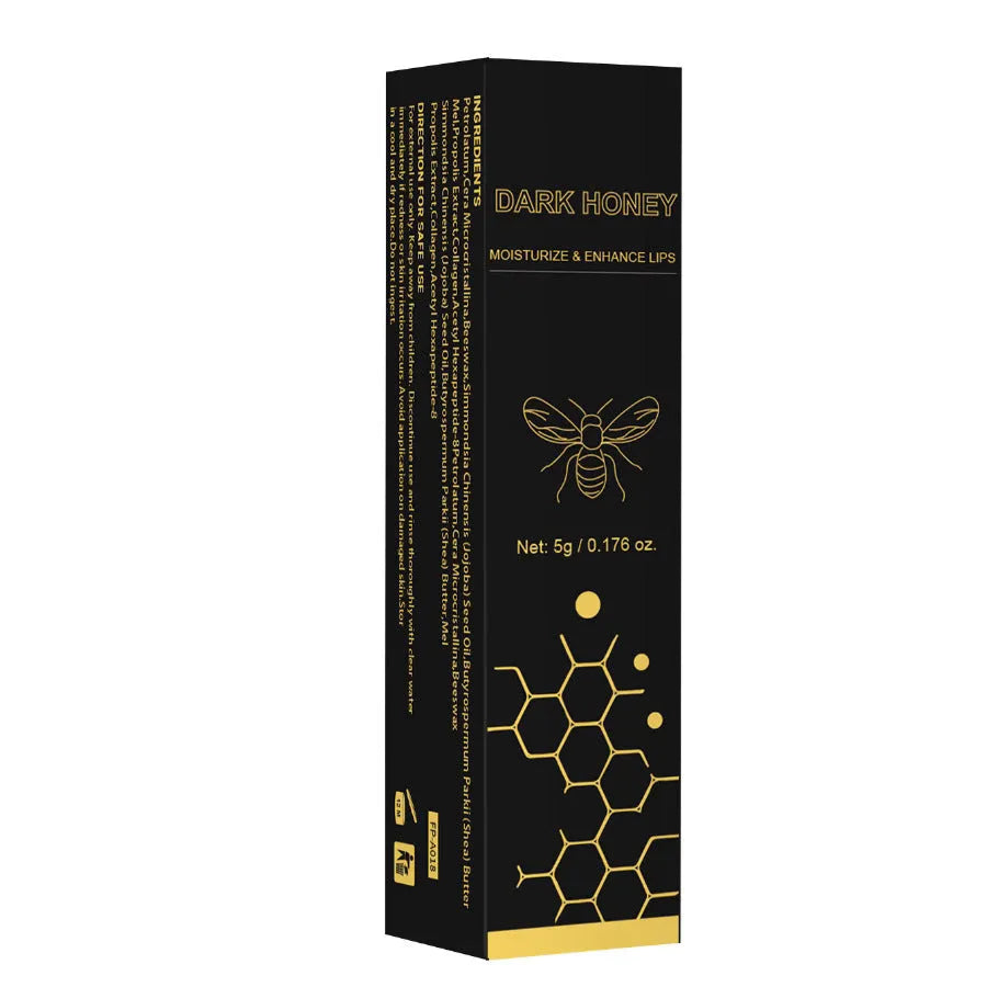 Dark honey dark lipstick with 5g net content for universal skin types