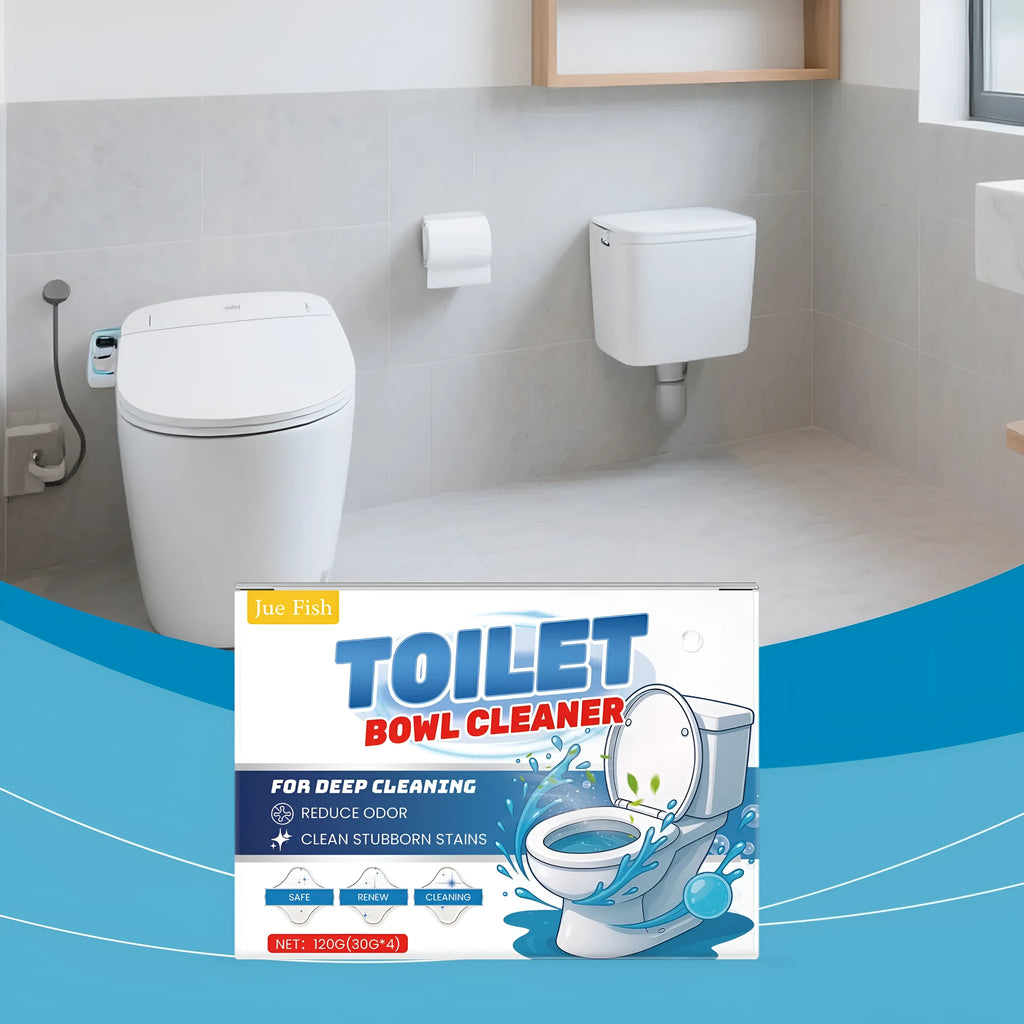 Toilet cleaning powder 120g pack with four 30g sachets for urine stain and odour removal