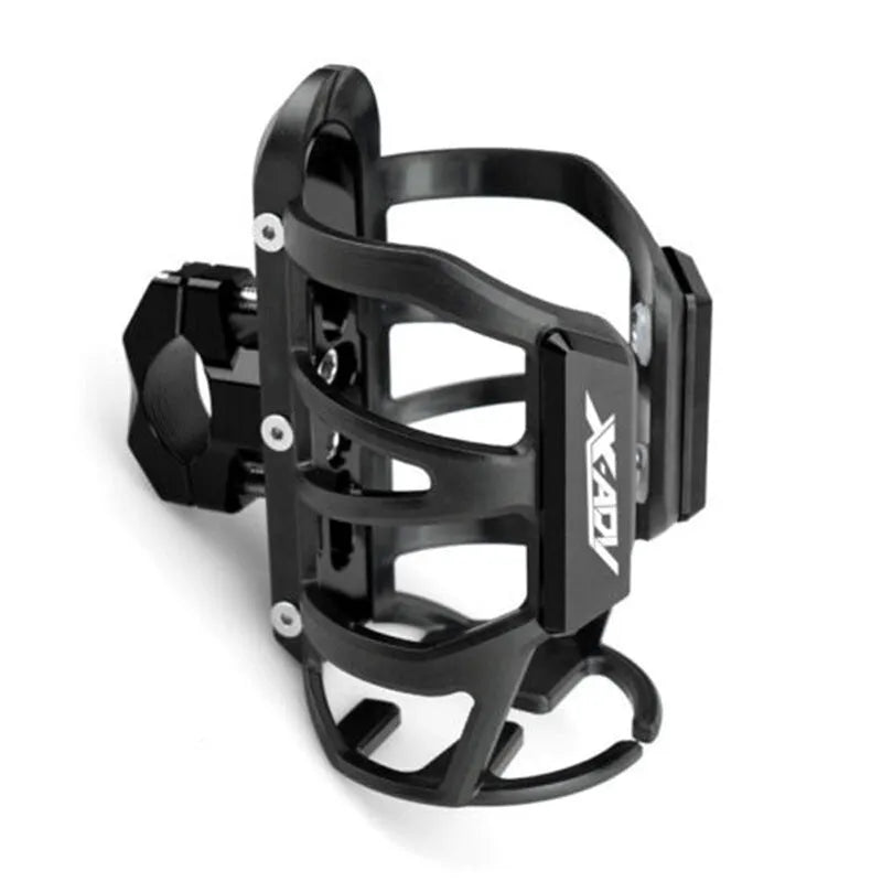 Aluminium water bottle cage for Honda X-ADV scooter modification in six colour options