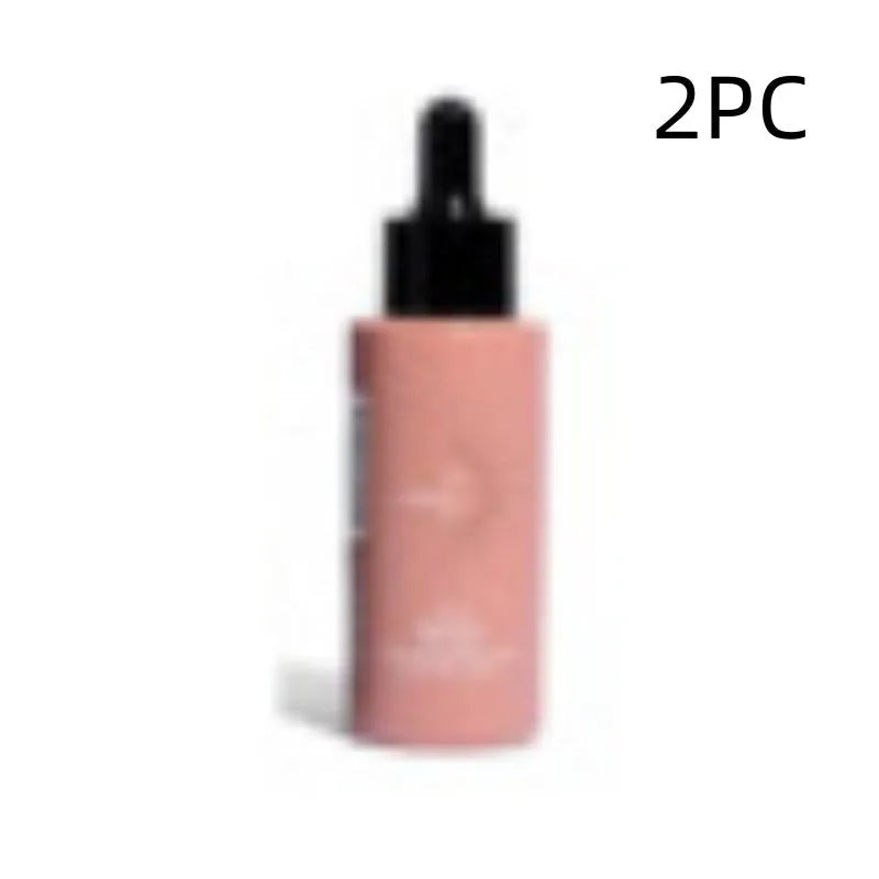 Matte sun tanning black liquid showing 50ml tanning drops bottle and 75ml tanning flash cream tube