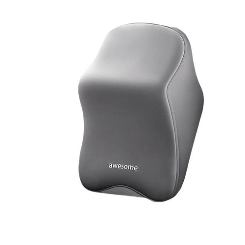 Memory foam car headrest pillow and lumbar support pillow in four colour options