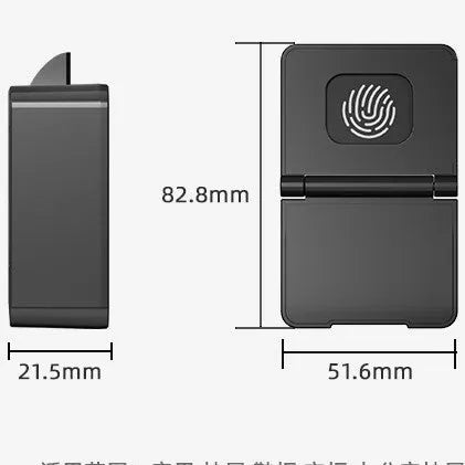 F079 electronic drawer lock with removable card and key for wardrobes and safes