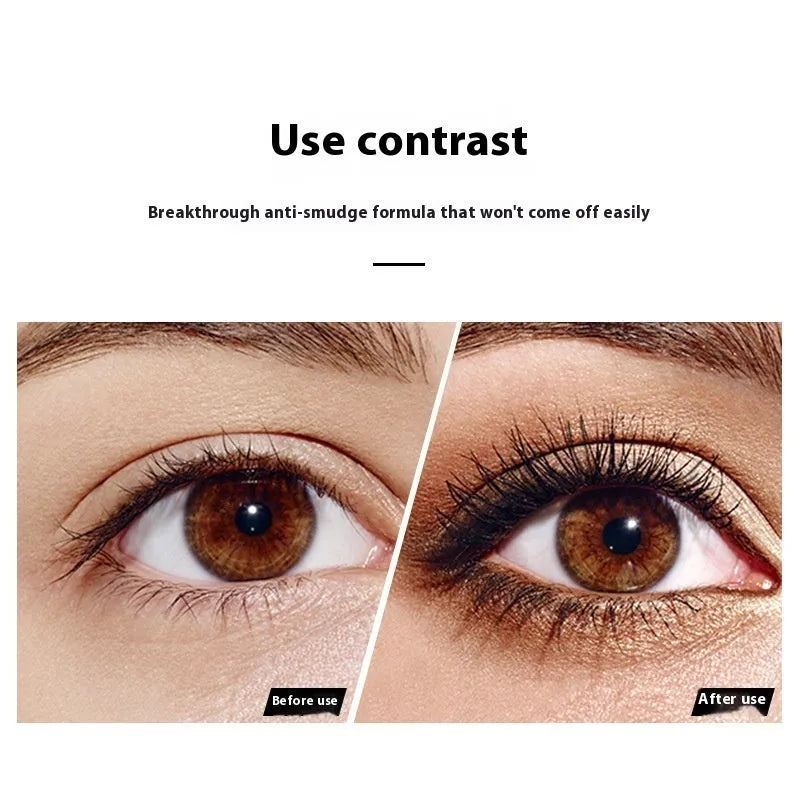 Black 4D waterproof mascara with English packaging for export sales