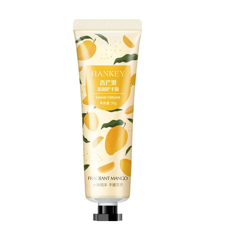 30g fruit-scented hand cream tube for dry skin moisturising with natural scent options