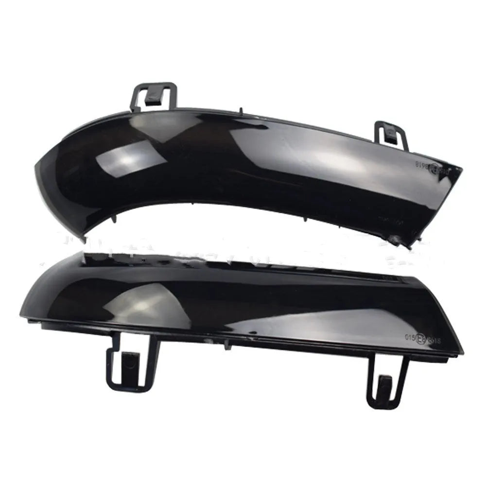 L-V-01 model running water turn signal light for Volkswagen Golf MK5, made from black ABS plastic.