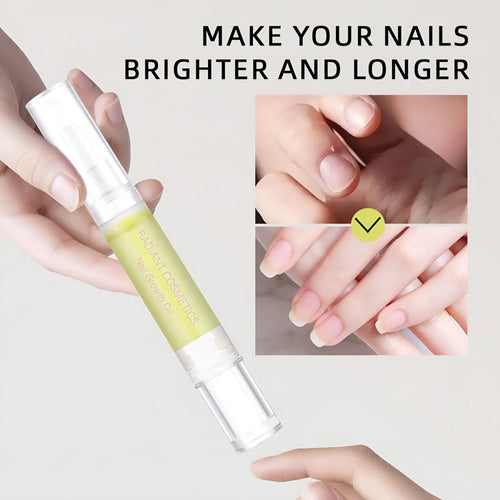 3ml bottle of nail growth treatment oil for cuticle care and moisturising