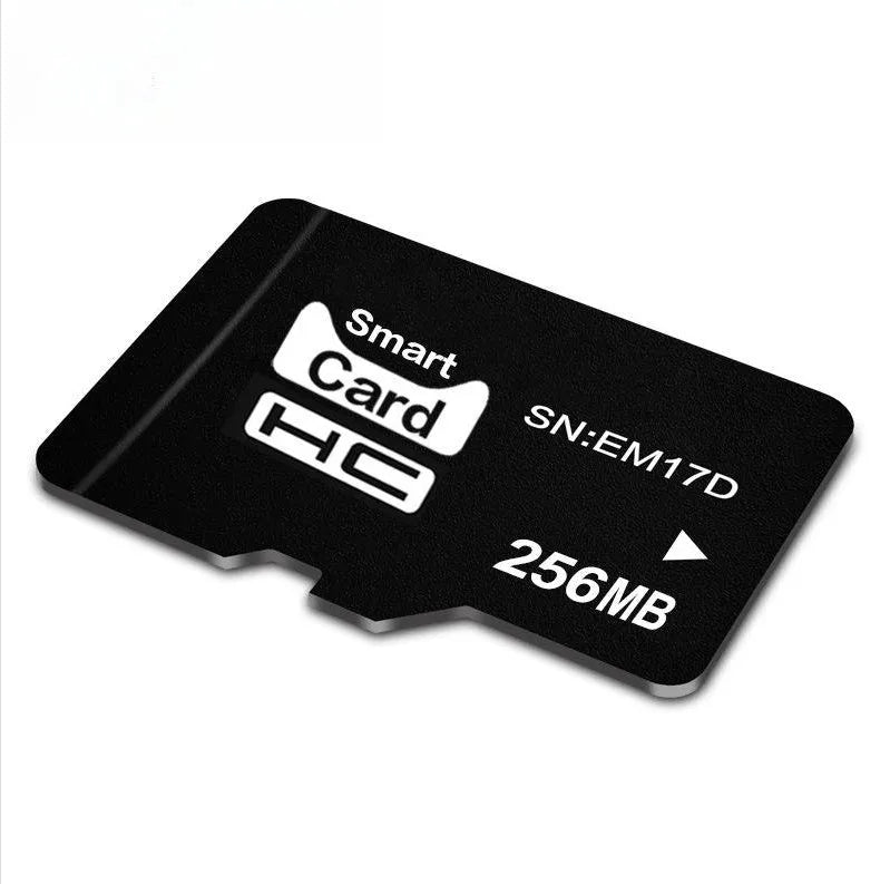 256MB TF memory card in gift packaging for portable electronics